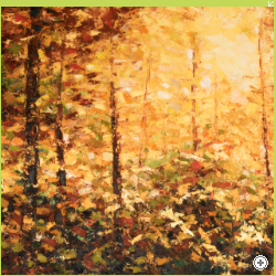 Herbst, 120cmx80cm, Öl auf Leinwand, Spachteltechnik